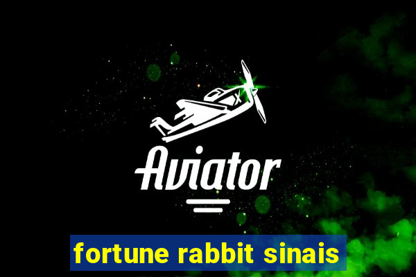 fortune rabbit sinais