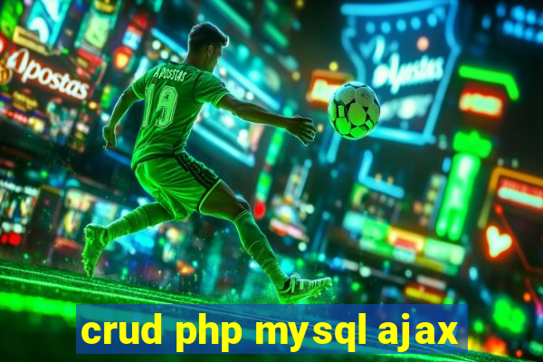 crud php mysql ajax