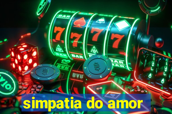 simpatia do amor