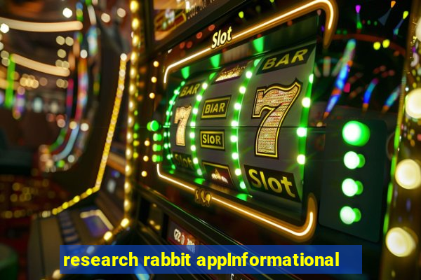 research rabbit appInformational