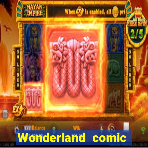 Wonderland comic studio numbers