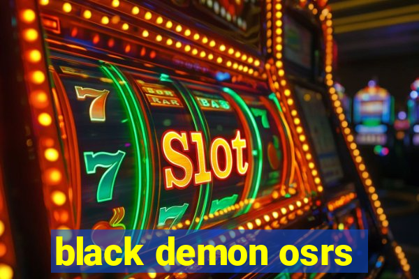 black demon osrs