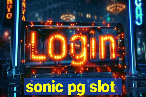 sonic pg slot