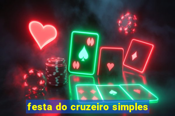 festa do cruzeiro simples