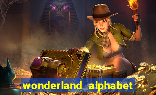 wonderland alphabet comic studio