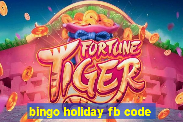 bingo holiday fb code