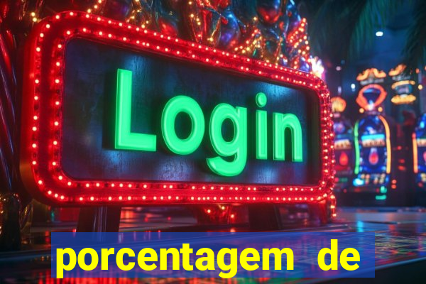 porcentagem de jogos pagantes slots