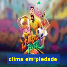 clima em piedade