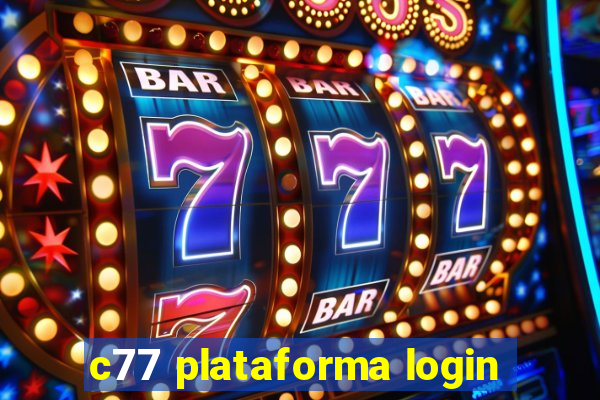 c77 plataforma login