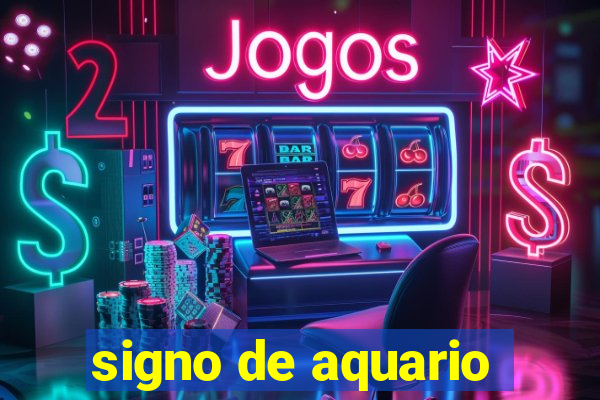 signo de aquario