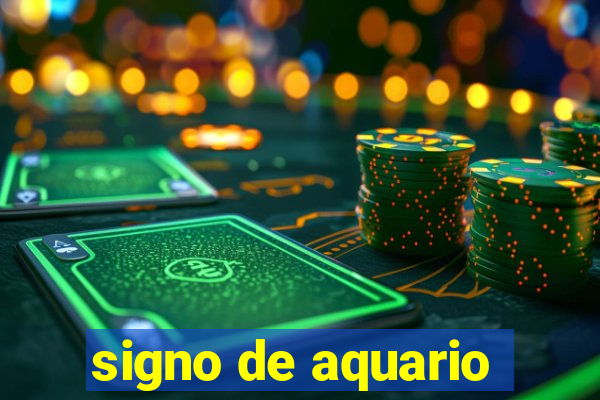 signo de aquario