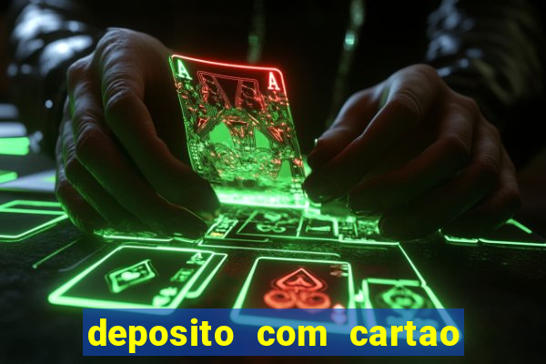 deposito com cartao de debito