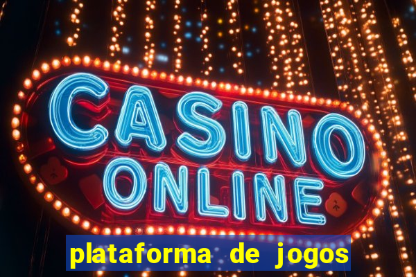 plataforma de jogos minimo 5 reais