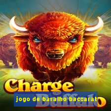 jogo de baralho baccarat