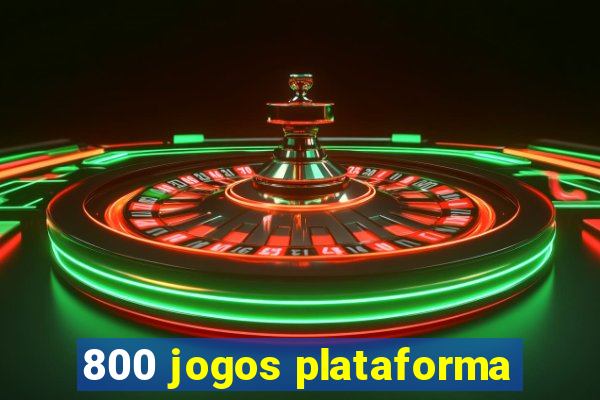 800 jogos plataforma