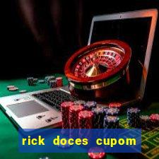 rick doces cupom primeira compra