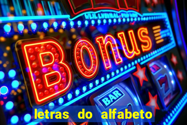 letras do alfabeto personalizadas para imprimir