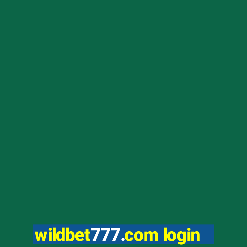 wildbet777.com login