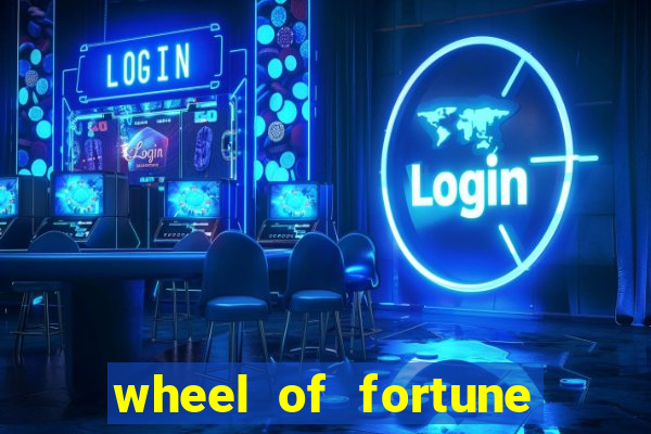 wheel of fortune slots machine