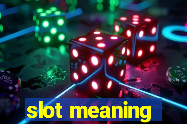 slot meaning