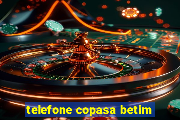 telefone copasa betim