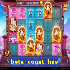 beta count has changed pt br