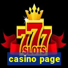 casino page