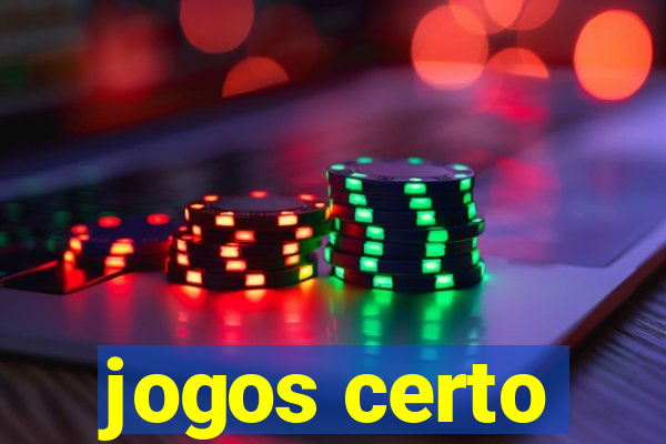 jogos certo