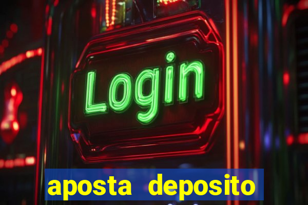 aposta deposito minimo 1 real