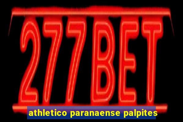 athletico paranaense palpites