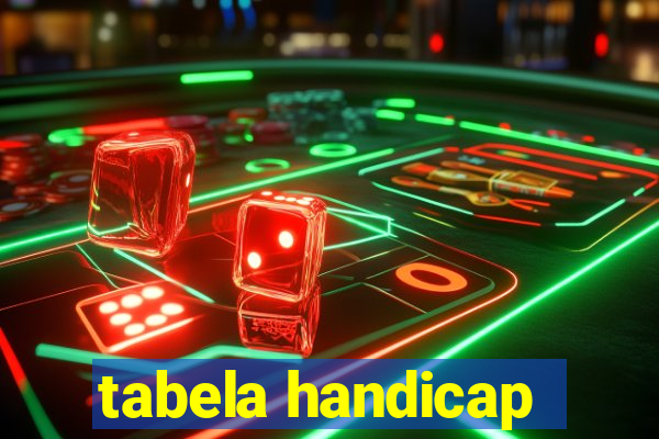 tabela handicap