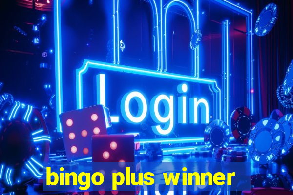 bingo plus winner