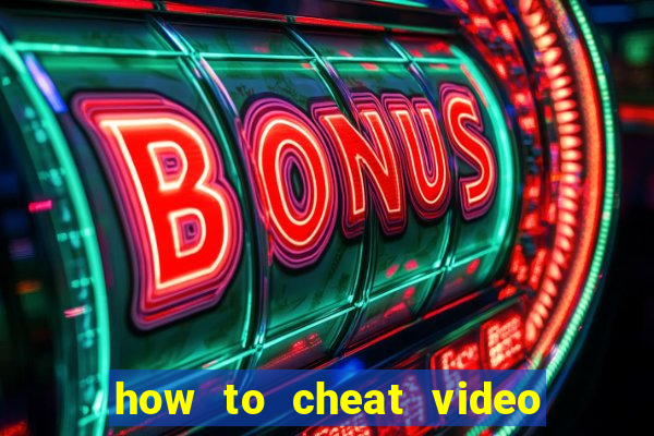 how to cheat video slot machines