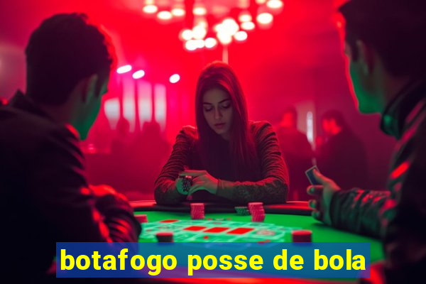 botafogo posse de bola