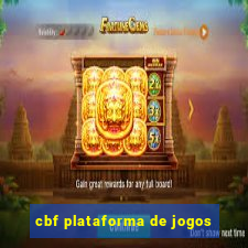 cbf plataforma de jogos