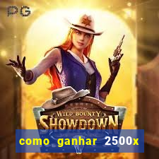 como ganhar 2500x no fortune tiger