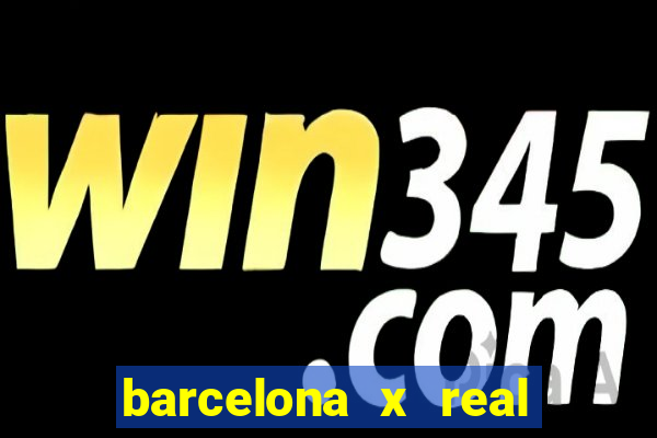 barcelona x real madrid ao vivo futemax