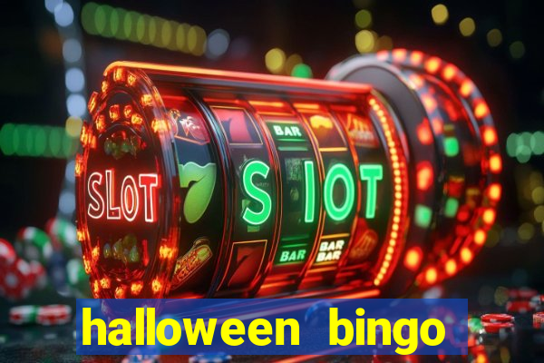 halloween bingo games for kids