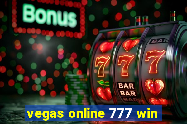 vegas online 777 win