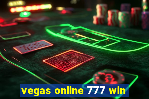 vegas online 777 win