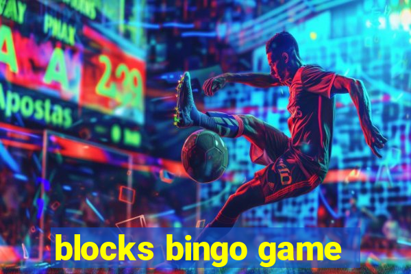 blocks bingo game