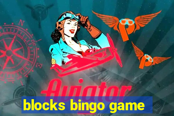 blocks bingo game