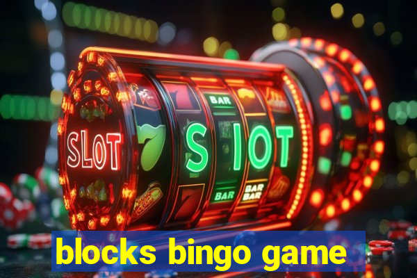 blocks bingo game