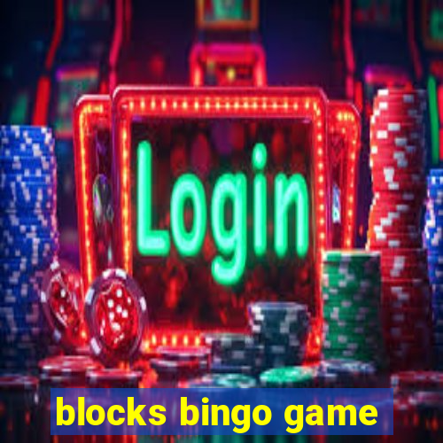 blocks bingo game