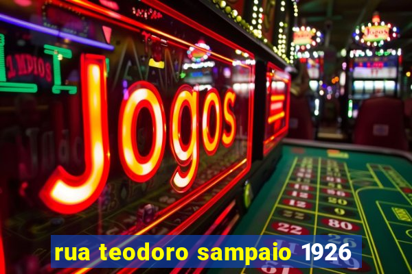 rua teodoro sampaio 1926