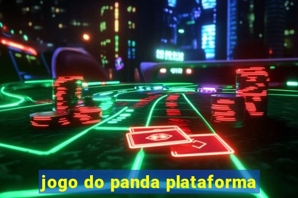 jogo do panda plataforma