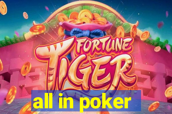 all in poker