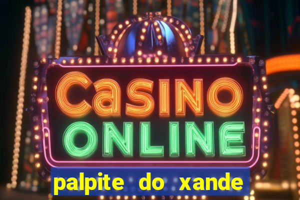 palpite do xande para hoje