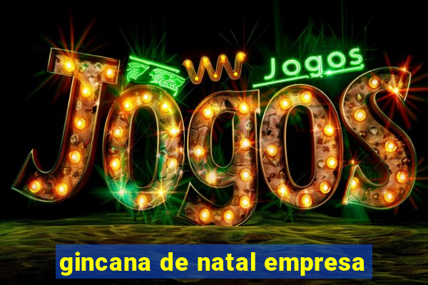 gincana de natal empresa