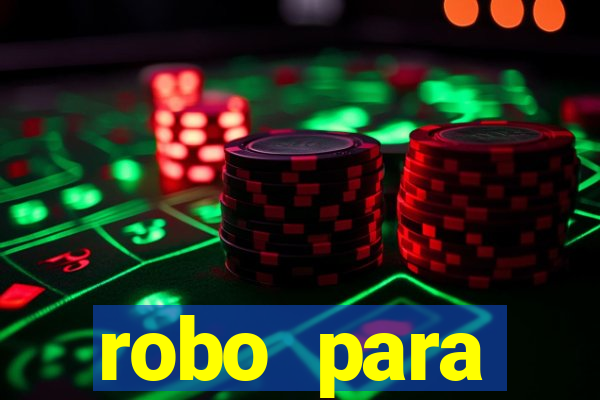 robo para plataforma de jogos